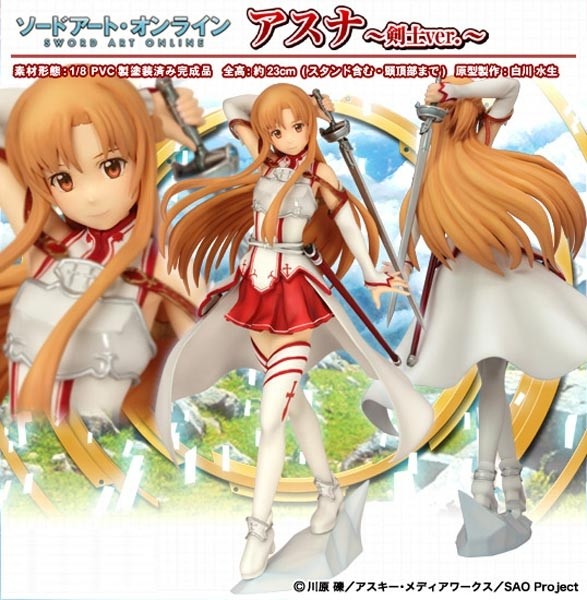 Sword Art Online: Asuna Kenshi Ver. 1/8 Scale PVC Statue