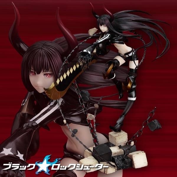 Black Rock Shooter: Black Gold Saw Animation Ver. 1/8 Scale PVC Statue
