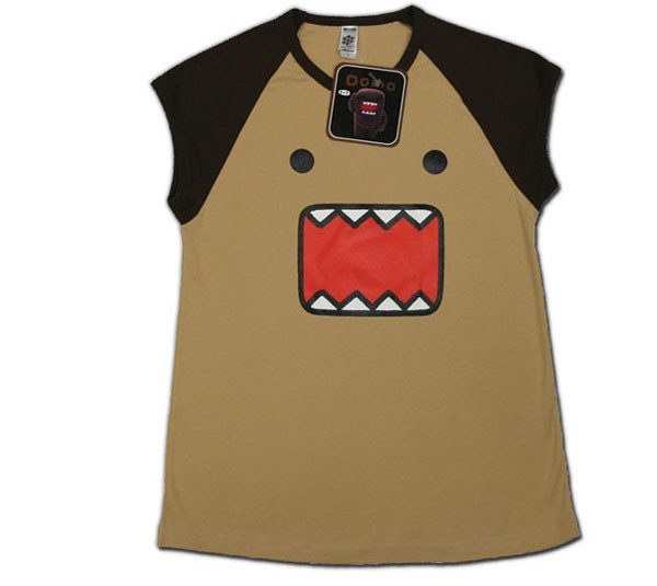 Domo-Kun: T-Shirt Face Damen