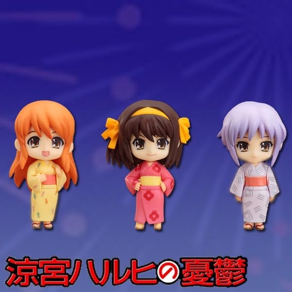 Suzumiya Haruhi: Nendoroid Petit Haruhi Summer Festival Set