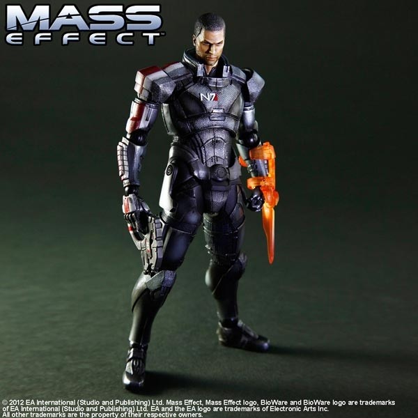 Mass Effect 3: Play Arts Kai Commander Shepard Action Figure