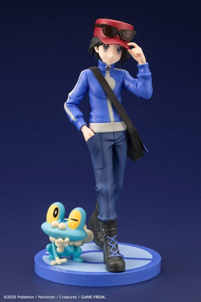 Pokémon: ARTFX-J Calem &amp; Froxy 1/8 Scale PVC Statue