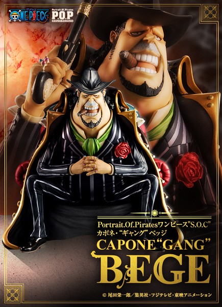 One Piece: P.O.P. Capone Gang Bege 1/8 Scale PVC Statue