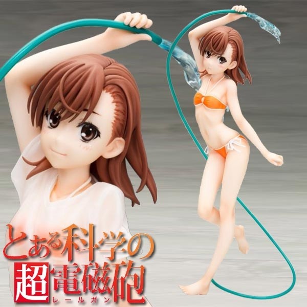 A Certain Scientific Railgun: Mikoto Misaka Summer Day Anime Ver. 1/6 Scale PVC Statue