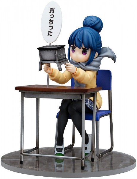 Laid-Back Camp: Rin Shima Look What I Bought Ver. 1/7 Scale PVC Statue