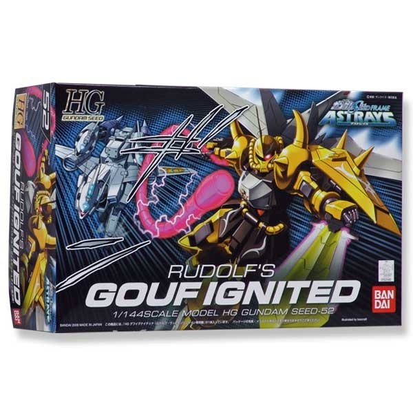 Gundam Seed Frame Astrays - HG Rudolf's Gouf Ignited 1/144