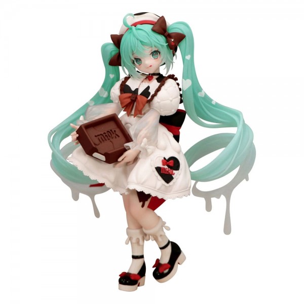 Vocaloid 2: Miku Hatsune x Tirol Choco Trio-Try-iT Milk Ver. non Scale PVC Statue