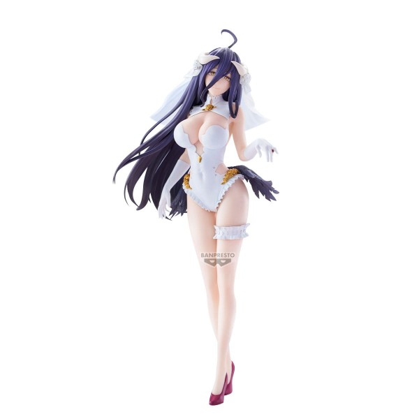 Overlord: Glitter&amp;Glamours: Albedo Wedding Ver. non Scale PVC Statue