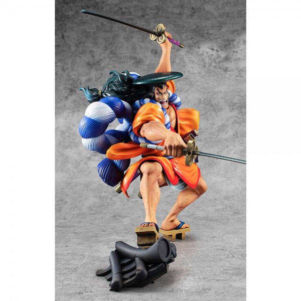 One Piece: P.O.P. Warriors Alliance Oden Koduki 1/8 Scale PVC Statue