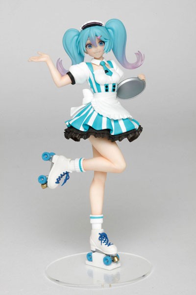 Vocaloid 2: Miku Hatsune Cafe Maid Ver.non Scale PVC Statue