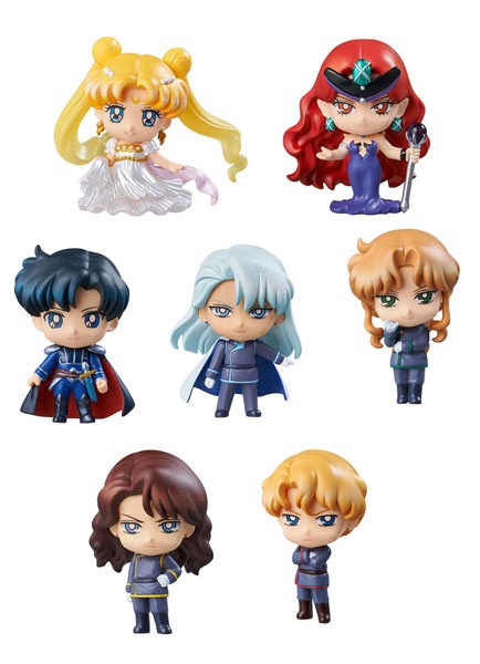 Sailor Moon: Petit Chara Dark Kingdom Sammelfiguren Sortiment