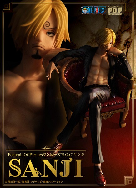 One Piece: P.O.P. SOC Sanji 1/8 Scale PVC Statue