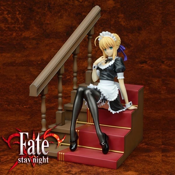 Fate/stay night: Saber Delusion Maid Ver. 1/7 PVC Statue