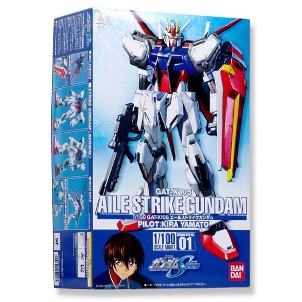 Gundam Seed - Aile Strike Gundam 1/100