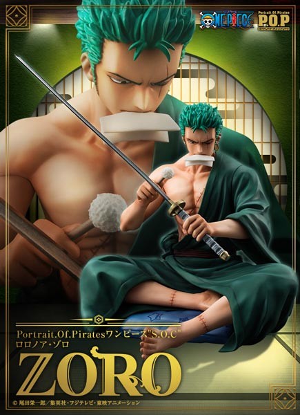 One Piece: P.O.P. SOC Lorenor Zorro 1/8 Scale PVC Statue