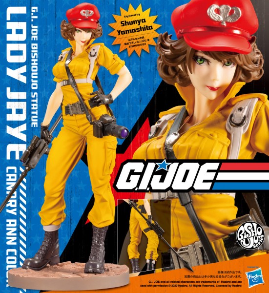 G.I. Joe: Lady Jaye Canary Ann Color Version 1/7 Scale PVC Statue