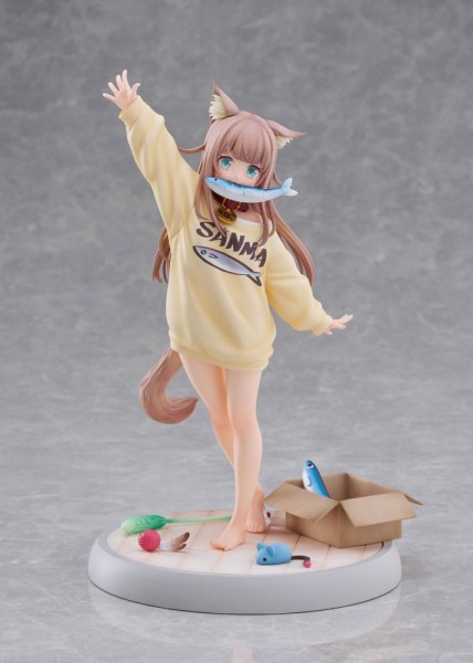 My Cat Is a Kawaii Girl: Kinako Play With Ver. AmiAmi Limited Edition 1/6 Scale PVC Statue
