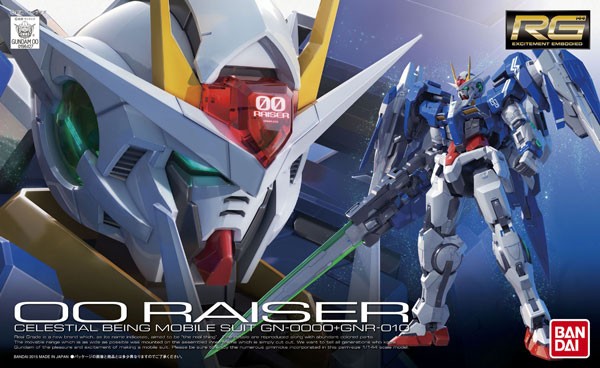 Gundam - RG GN-0000+GNR-010 OO Raiser 1/144