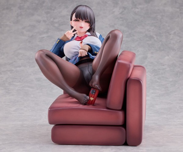Original Character: Self-feet Girl Tapestry Set Edition 1/6 Scale PVC Statue