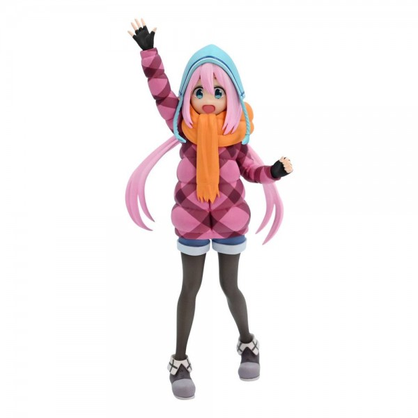 Laid-Back Camp: Nadeshiko Kagamihara non Scale PVC Statue