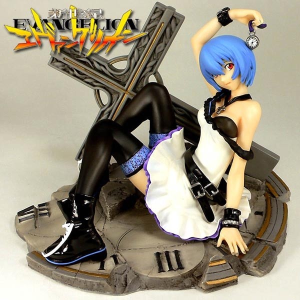 Neon Genesis Evangelion: Rei Ayanami of Cross 1/6 Scale Polystone Statue