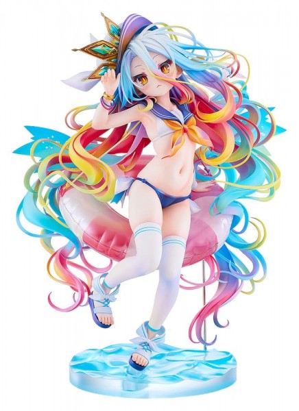 No Game No Life: Shiro Sailor-Style Swimsuit Ver. 1/7 Scale PVC Statue