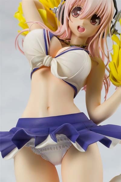 Nitro Super Sonic: Super Sonico Cheerleader Ver. 1/7 Scale PVC Statue
