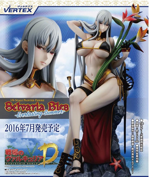 Valkyria Chronicles: Selvaria Bles - Everlasting Summer - 1/6 Scale PVC Statue