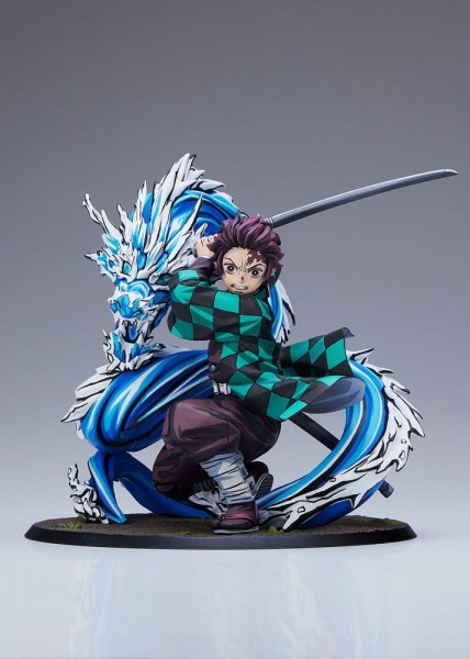 Demon Slayer Kimetsu no Yaiba: Tanjiro Kamado Total Concentration Paint Ver. 1/8 Scale PVC Statue