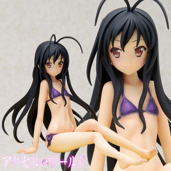 Accel World: Kuroyukihime Swimsuit Ver. 1/10 Scale PVC Statue