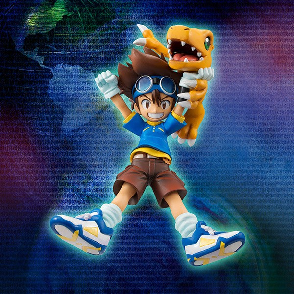 Digimon Adventure: Tai Yagami & Agumon non Scale Scale PVC Statue