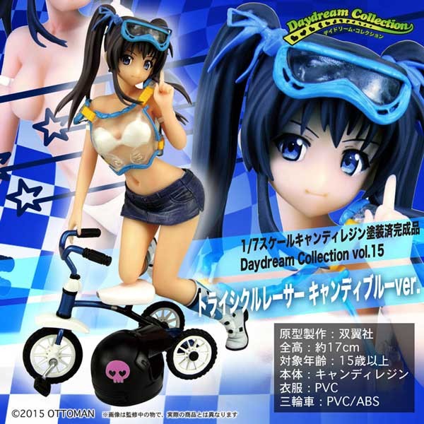 Daydream Collection: Vol.15 Tricycle Racer Candy Blue Ver. 1/7 Scale PVC Statue
