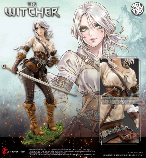 The Witcher Bishoujo: Ciri 1/7 Scale PVC Statue