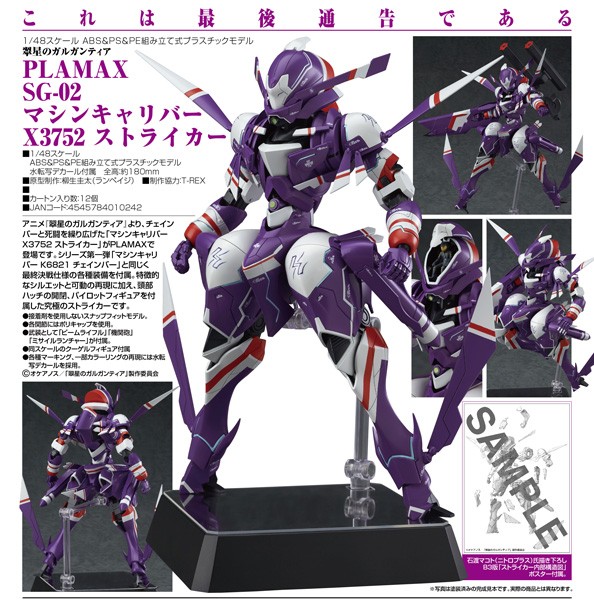 Gargantia on the Verdurous Planet: 1/48 Machine X3752 Striker PLAMAX Model Kit