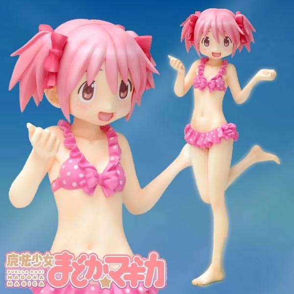 Puella Magi Madoka Magica: Madoka Kaname Swimsuit Ver. 1/10 Scale PVC Statue