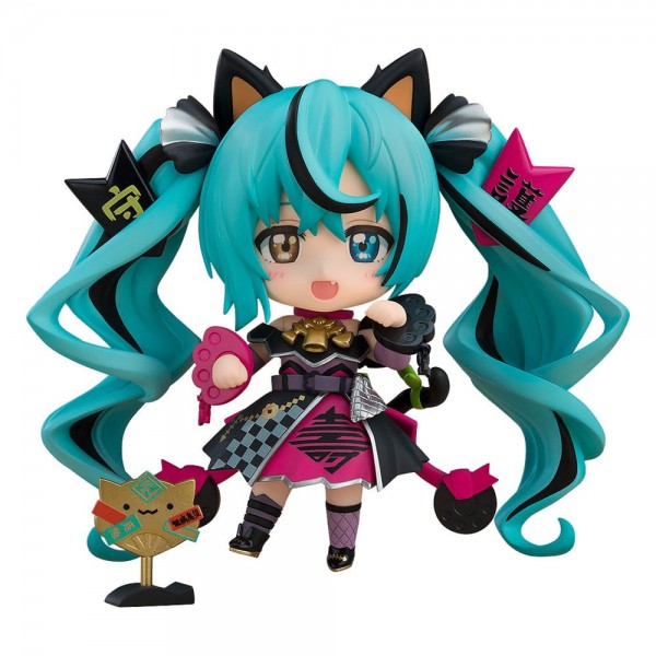 Character Vocal Series 01: Miku Hatsune Black Maneki Miku Ver. - Nendoroid
