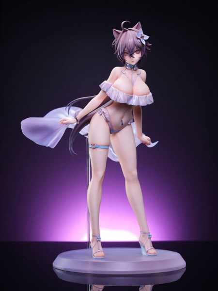 Original Character: Cat-like Girlfriend Evangeline 1/6 Scale PVC Statue