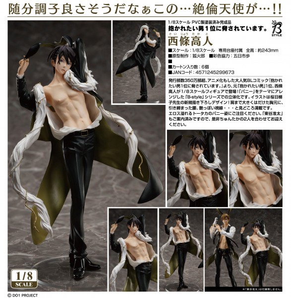 Dakaretai Otoko 1-i ni Odosarete Imasu: Takato Saijo 1/7 Scale PVC Statue