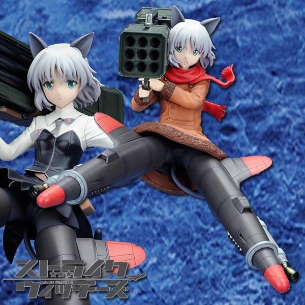 Strike Witches 2: Sanya V. Litvyak Rocket Booster Ver. 1/8 Scale PVC Statue