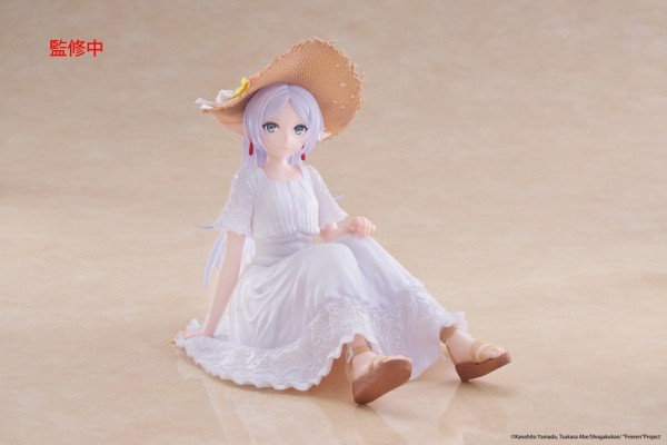 Frieren: Beyond Journey's End: Desktop Cute Figure Frieren Summer Dress Ver. non Scale PVC Statue