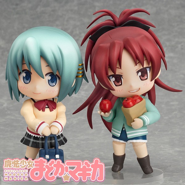 Puella Magi Madoka Magica: Sayaka Miki Unform Ver. & Kyoko Sakura Casual Ver Set Nendoroid