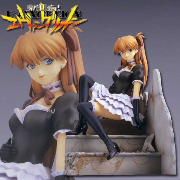 Neon Genesis Evangelion: Asuka Langley Gothic Lolita Ver. 1/7 Scale PVC Statue