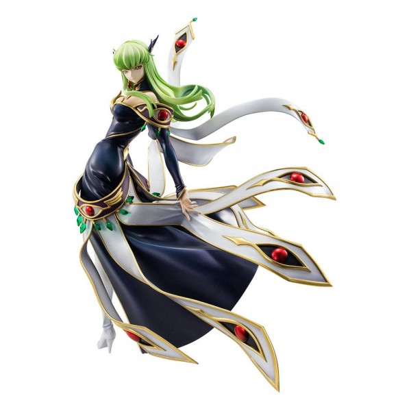 Code Geass: G.E.M. Series C.C: Britannia Costume Ver. non Scale PVC Statue