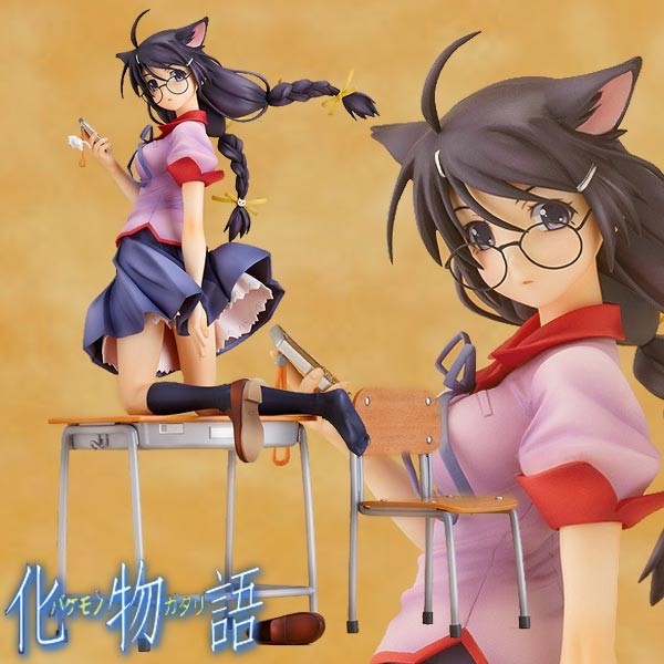 Bakemonogatari: Tsubasa Hanekawa 1/8 Scale PVC Statue