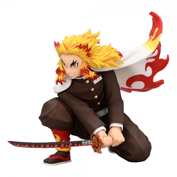 Demon Slayer: Kimetsu no Yaiba: Rengoku Kyojuro Battle Ver. Noodle Stopper non Scale PVC Statue