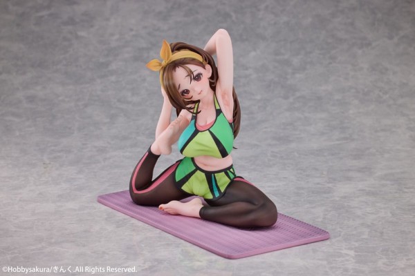 Original Character: Yoga Shoujo illustration by Kinku Bonus Inclusive Limited Edition 1/7 Scale PVC Statue