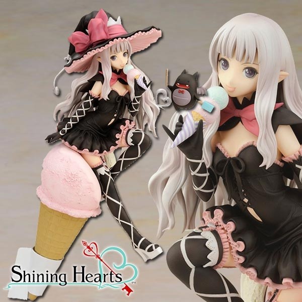 Shining Hearts: Melty 1/8 PVC Statue