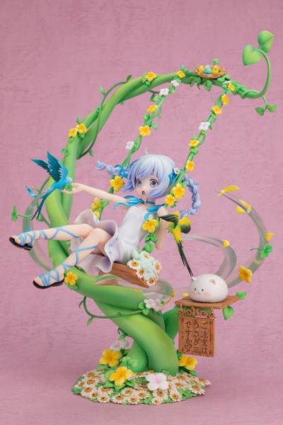 Is the Order a Rabbit?: Chino Flower Swing 1/7 PVC Statue