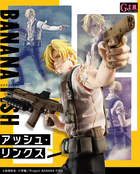 Banana Fish: Ash Lynx non Scale PVC Statue