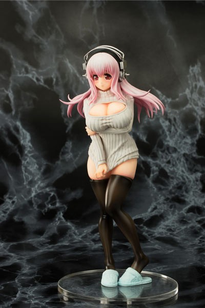 Super Sonico Sexy Knit Ver. 1/8 Scale Resin Statue